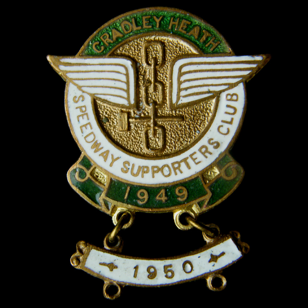 Cradley Heath Speedway pin badge